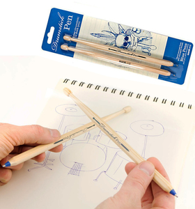 זוג עטים לתיפוף DRUMSTICK PEN