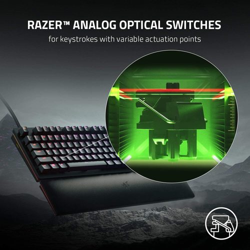 מקלדת אופטית  Huntsman V2  Analog Switch 