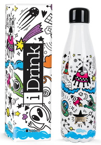 בקבוק שומר חום קור 500 מל - חלל IDRINK