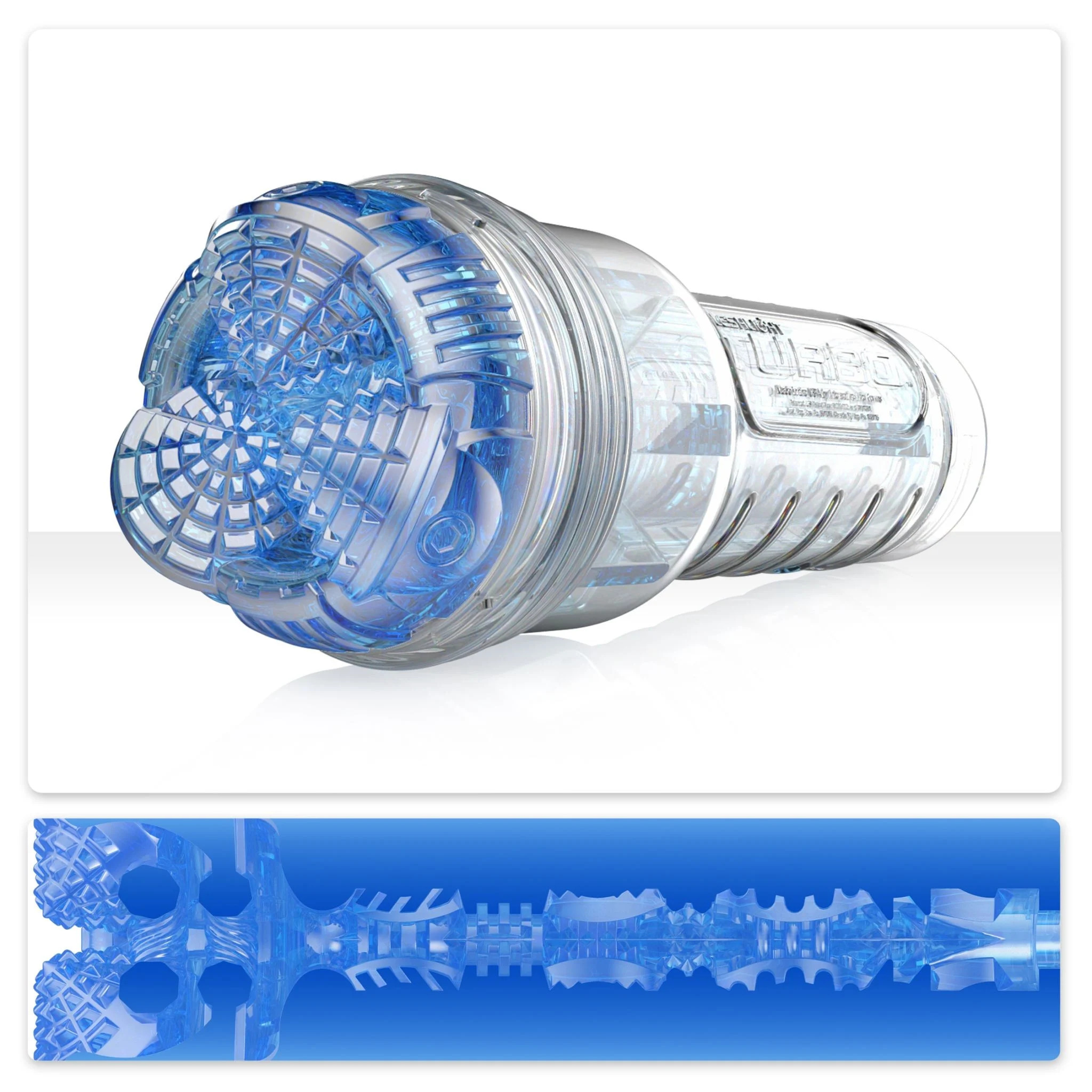 פלשלייט החדשני Fleshlight - Turbo Core Blue Ice
