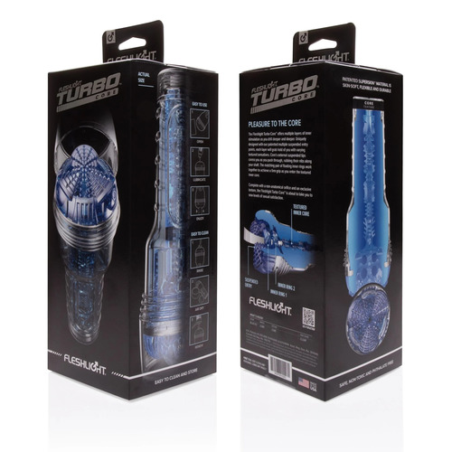 פלשלייט החדשני Fleshlight - Turbo Core Blue Ice
