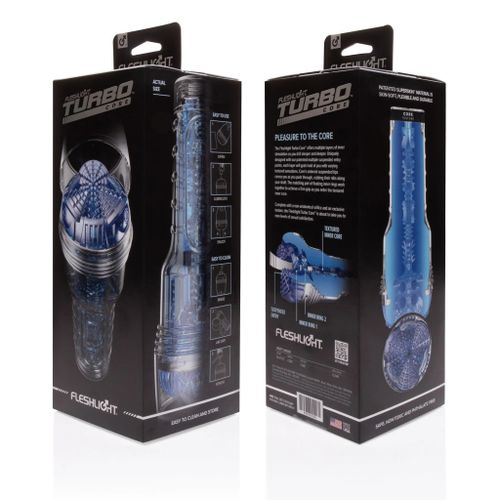 פלשלייט החדשני Fleshlight - Turbo Core Blue Ice