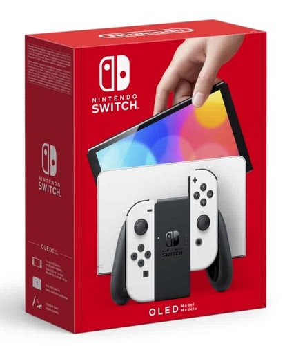 קונסולה נינטנדו Nintendo Switch OLED White יבואן רשמי 