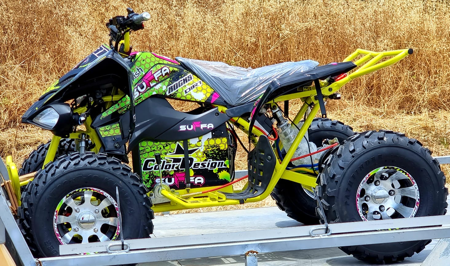 טרקטורון סופה 120 אמפר 72V מנוע R10000 ZפרוZ