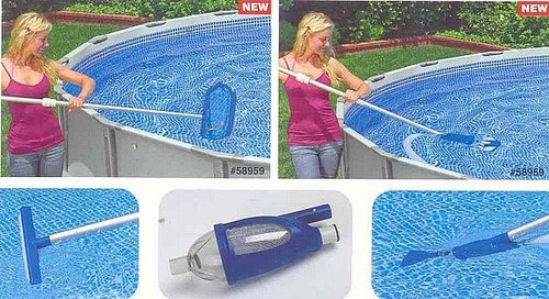 ערכת ניקוי מפוארת לבריכה