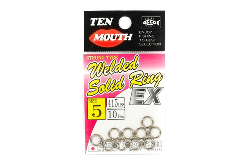 טבעות -  TEN MOUTH WELDED SOLID RING EX