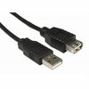 כבל מאריך USB 2 זכר לנקבה אורך 1.8 מטר GOLD TOUCH