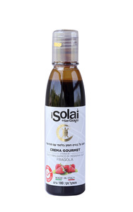 רוטב בלסמי מצומצם בטעם תות 180 גרם ISOLAI