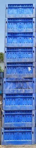 מיכל דולב 1120 מונמך מחורר - כחדש. 112*112*h54