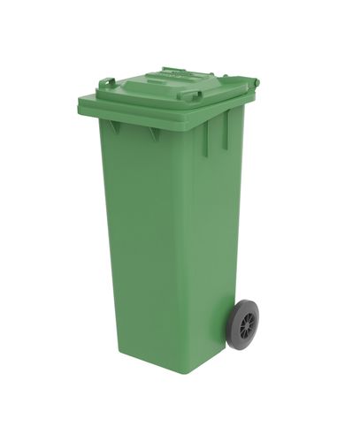 עגלת אשפה דולב 140 ליטר -בצבעים שונים 