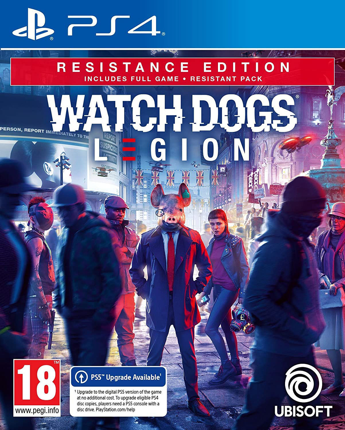 PS4 Watch Dogs: Legion - Resistance Edition
