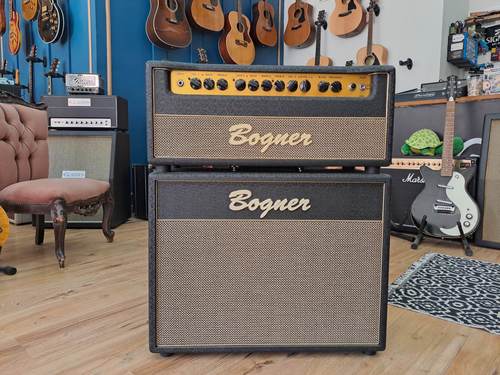 Bogner Shiva EL34 80-watt Tube Head with EL34 Tubes + Bogner 112CPS 1x12