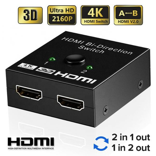 בורר HDMI דו כיווני 4K