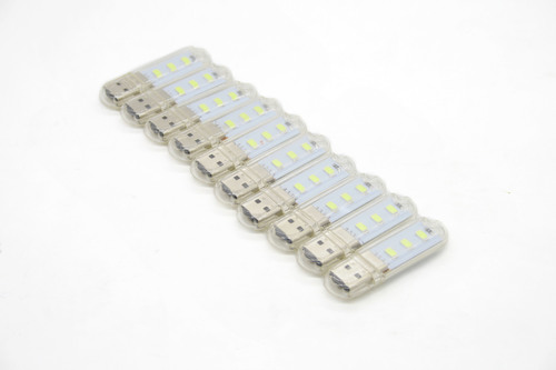 10 יחידות נורת לד בחיבור USB