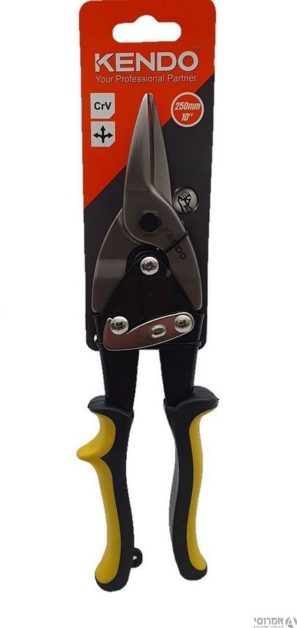 מספרי פח ישר צהוב