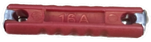 5 יחידות פיוז אדום 16A
