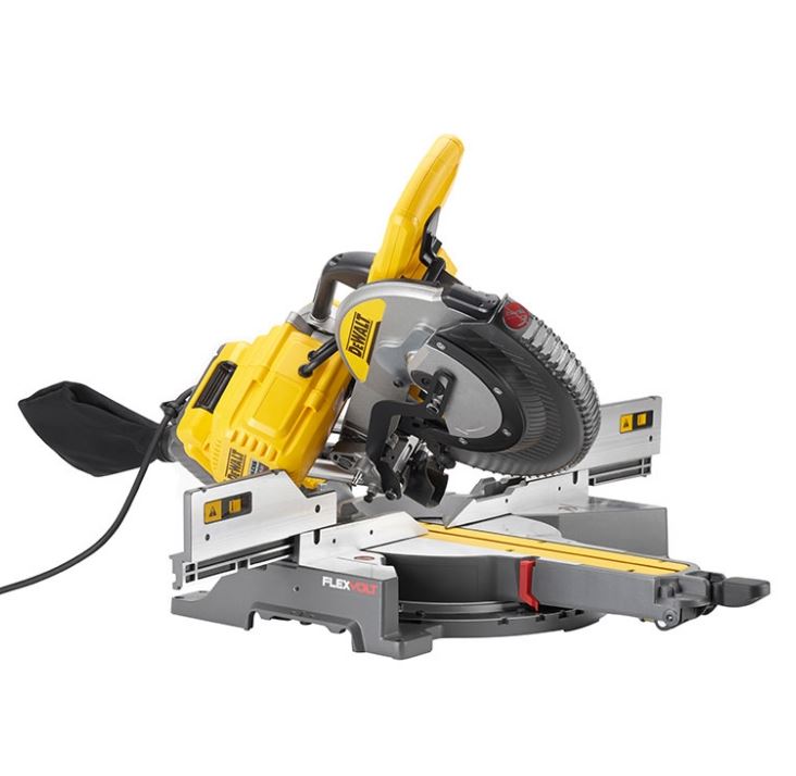 מסור פנדל נטען בראשלס "12 + 2 סוללות DHS780T2A BL 54V 6Ah DeWalt