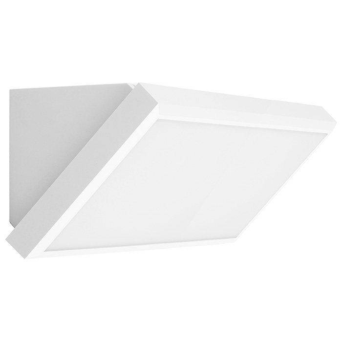 צמוד קיר פינתי בגימור לבן 40W CCT