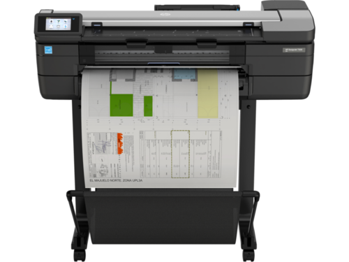 מדפסת פלוטר משולב HP DesignJet T830 24-in Multifunction