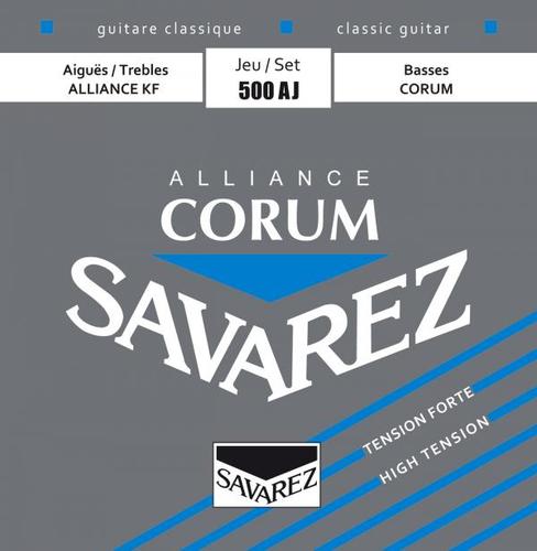 סט מיתרים לקלאסית SAVAREZ ALLIANCE CORUM 500AJ HIGH TENSION