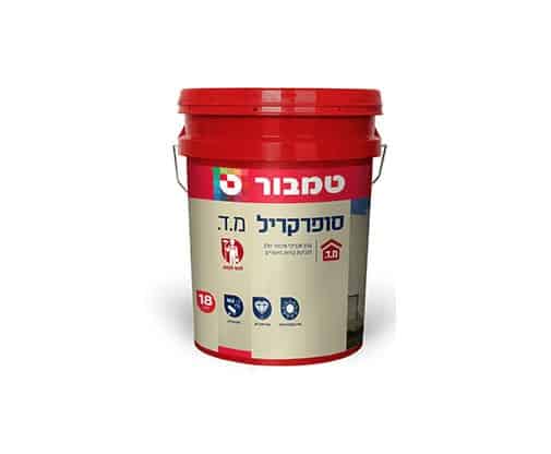 סופרקריל מ.ד 18 ליטר טמבור לבן