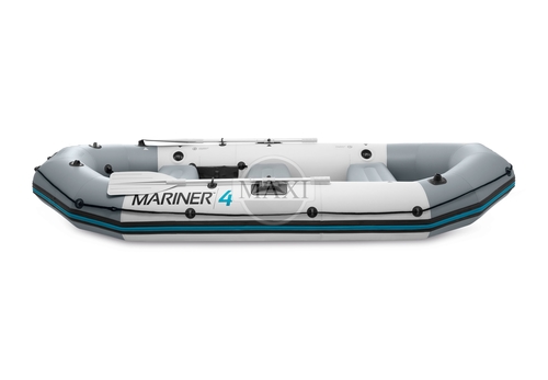 סירת גומי מתנפחת מרינר 4 לראפטיג חדשה לדייג MARINER מתנפחת ל4 ענקית INTEX 68376 דגם 2025!