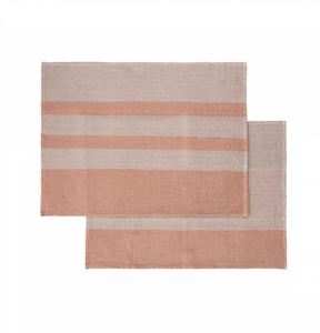  זוג מגבות מטבח פסים טאופ ועץ ארז GANO tea towels