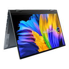 מחשב נייד ASUS ZEN BOOK FLIP 14 OLED I7-1165G7/1TB/16GB/14-TOUCH/X360/WIN11/PINE-GREY/1.4KG/1Y/PEN UP5401EA-KN105W