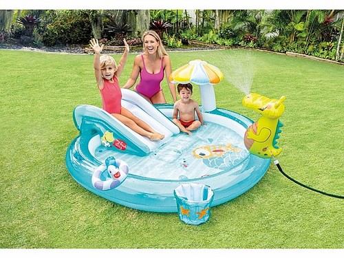 בריכת משחקים פעילות תנין INTEX 57165