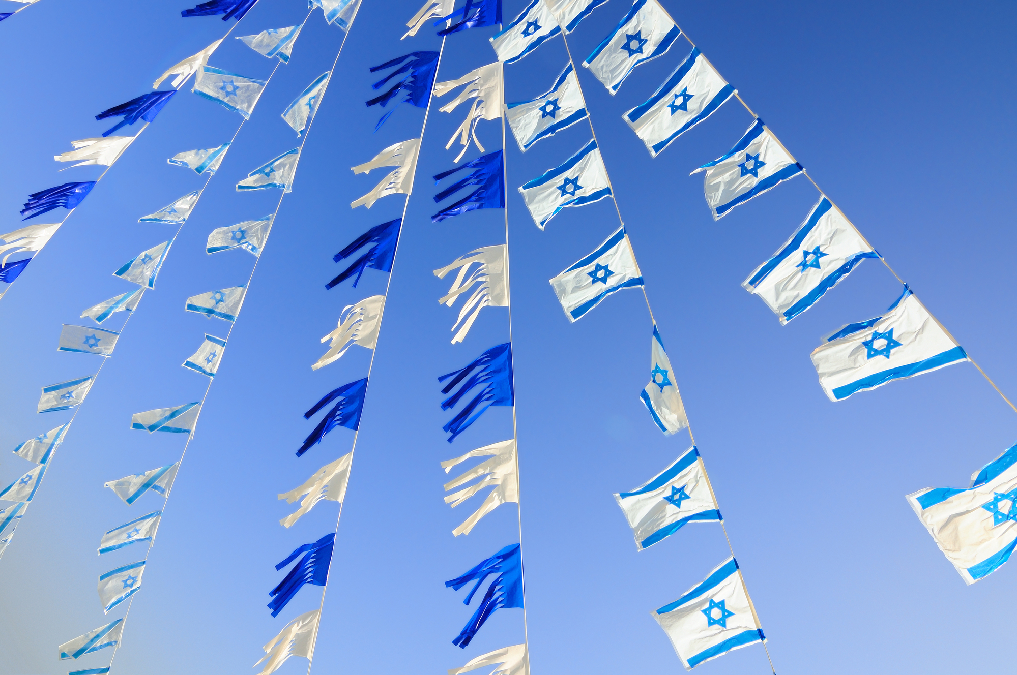 שרשרת פרנזים דגלונים ניילון (ישראל)
