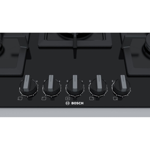 כיריים גז 5 להבות מבית BOSCH בוש דגם PPQ7A6M25Y