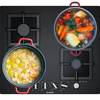 כיריים גז Bosch בוש דגם FlameSelect PPH6A6M25Y
