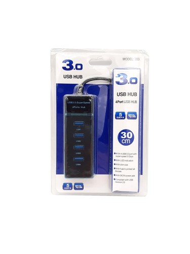 מפצל USB 3.0 לארבע יציאות