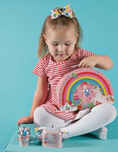 סט תה 10 חלקים - פיות קשת בענן