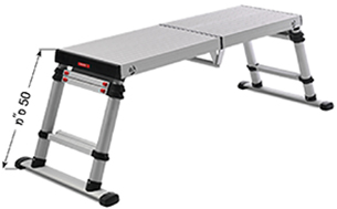 פיגומון טלסקופי מקצועי מדגם  TWP-88 TELESTEPS