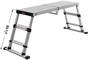 פיגומון טלסקופי מקצועי מדגם TWP-88 TELESTEPS