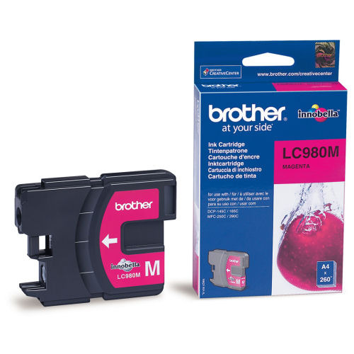 דיו אדום מקורי Brother LC980M 