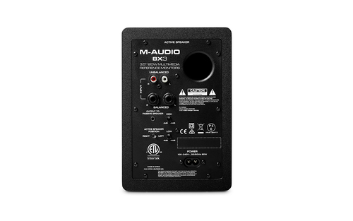 זוג מוניטורים אולפניים אקטיביים M-AUDIO BX3