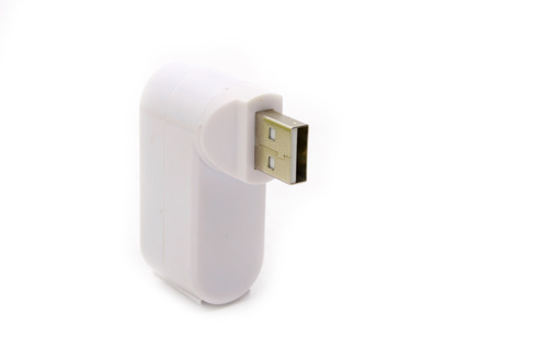 מפצל USB מסתובב