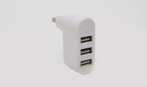 מפצל USB מסתובב