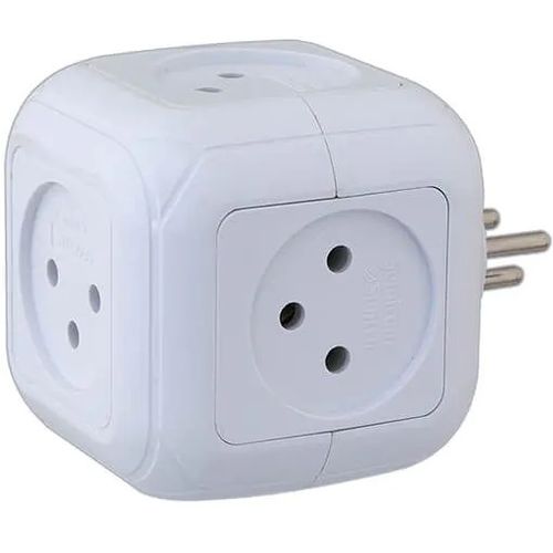 קוביית מפצל חשמל מודולרית 5 שקעים Semicom Switch סמיקום סוויטצ'