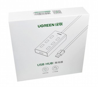 HUB מפצל USB באורך 1 מטר ל-7 כניסות USB - דגם CR130 חברת UGREEN
