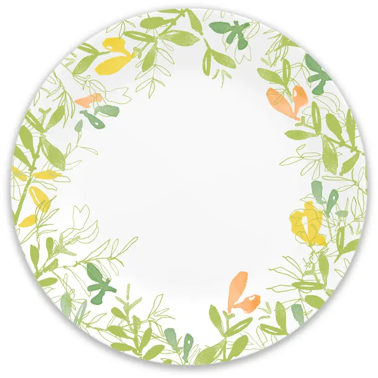 צלחת מנה עיקרית קורנינג 26 ס"מ פירות | Corning Ware Contemporary Fruit