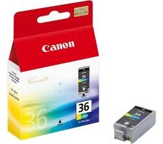 דיו צבעוני מקורי Canon CLI-36