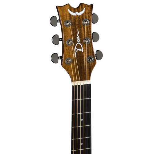 גיטרה אקוסטית מוגברת AXS Exotic מעץ Koa של חברת Dean