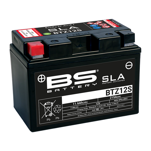 מצבר FA SLA-BTZ12S אחריות 12 חודשים