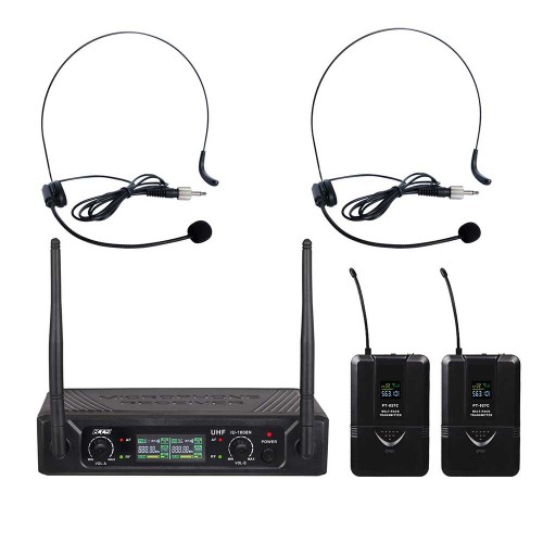 זוג מיקרופונים מדונה UHF IU-1008N-HEAD