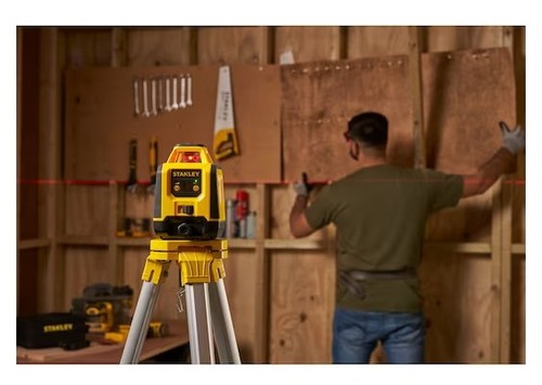 פלס לייזר אוטומטית עד 240 מטר °360+קולט קרן STANLEY