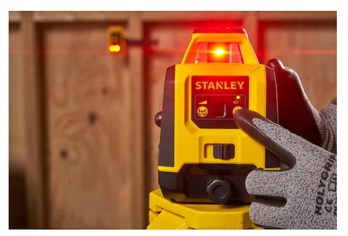 פלס לייזר אוטומטית עד 240 מטר °360+קולט קרן STANLEY