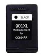 דיו שחור תואם HP 901XL